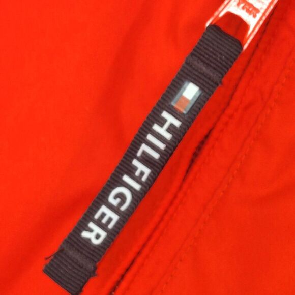 Tommy Hilfiger Golf Jacket Windbreaker Red Full Zip Lightweight Mesh Lined 2X - Picture 7 of 13